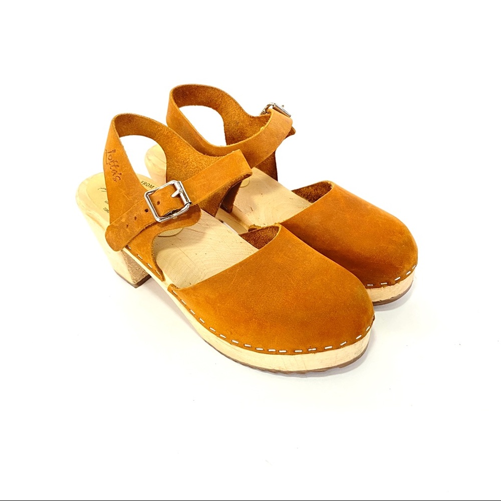Lotta From Stockholm Tan Mules & Clogs